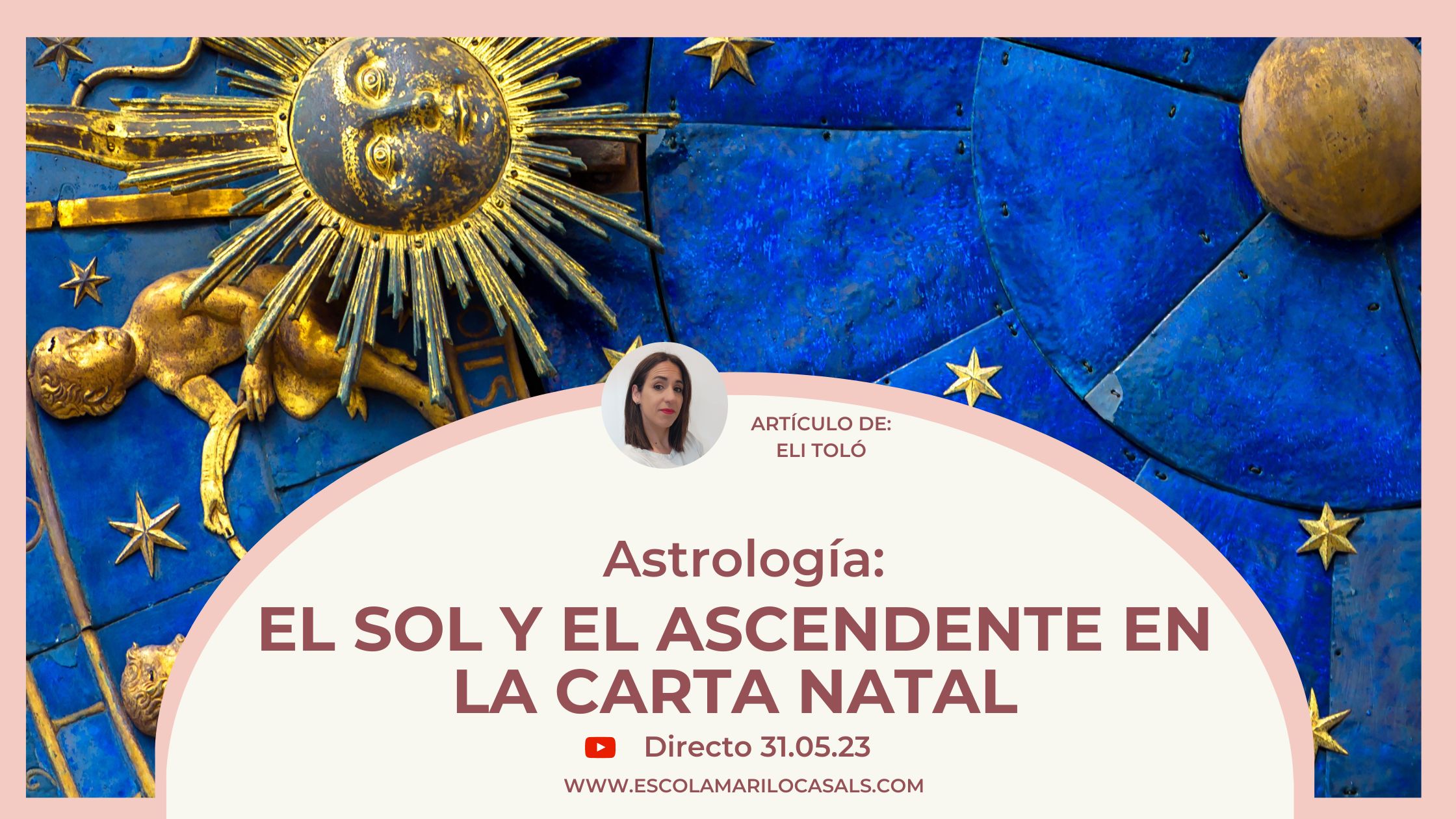 El sol y el ascendente en la carta natal PORTADA