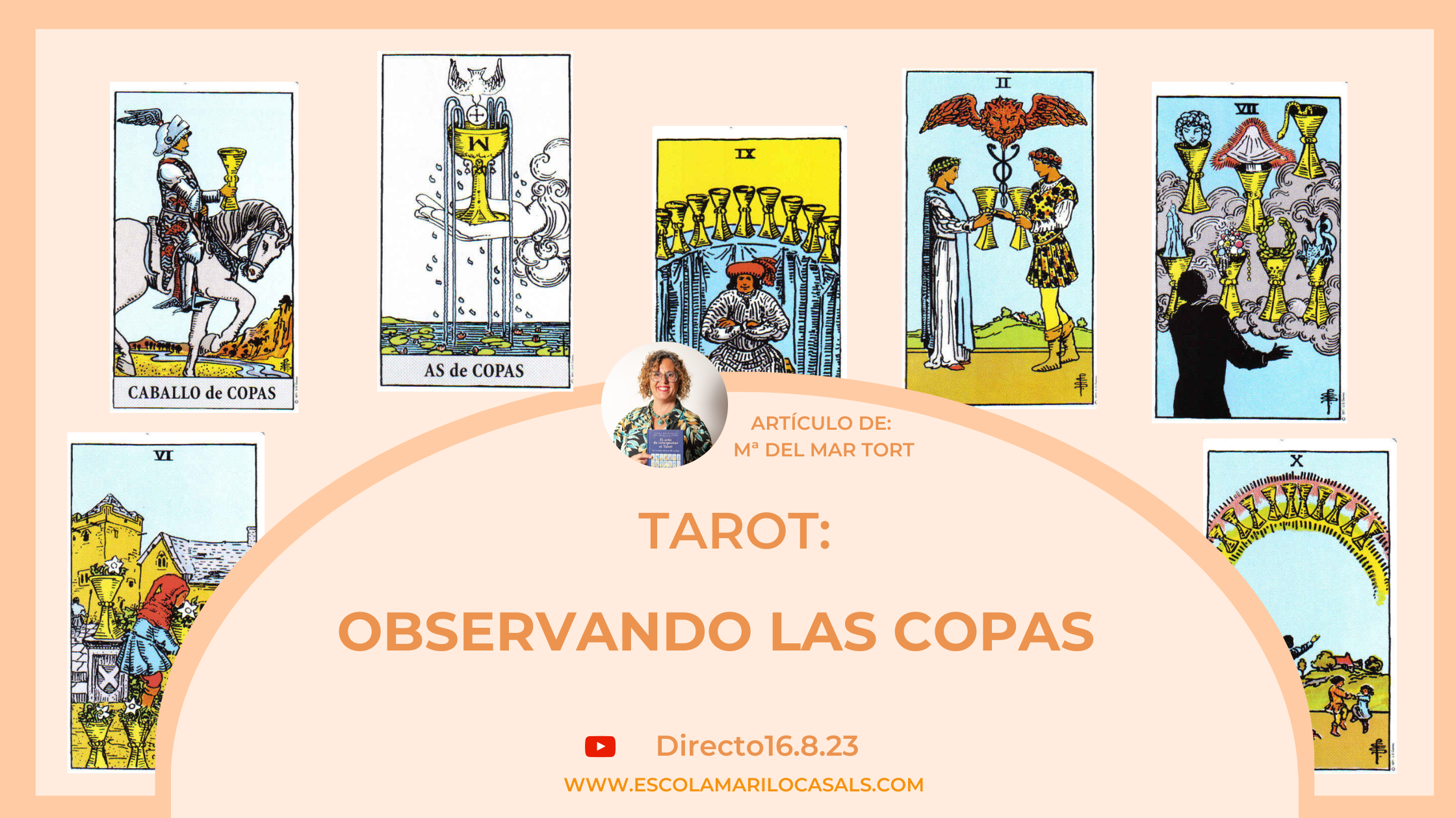 Observando las Copas- Arcanos menores