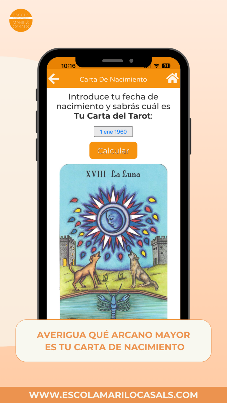 2 Averigua qué arcano mayor es tu carta de nacimiento
