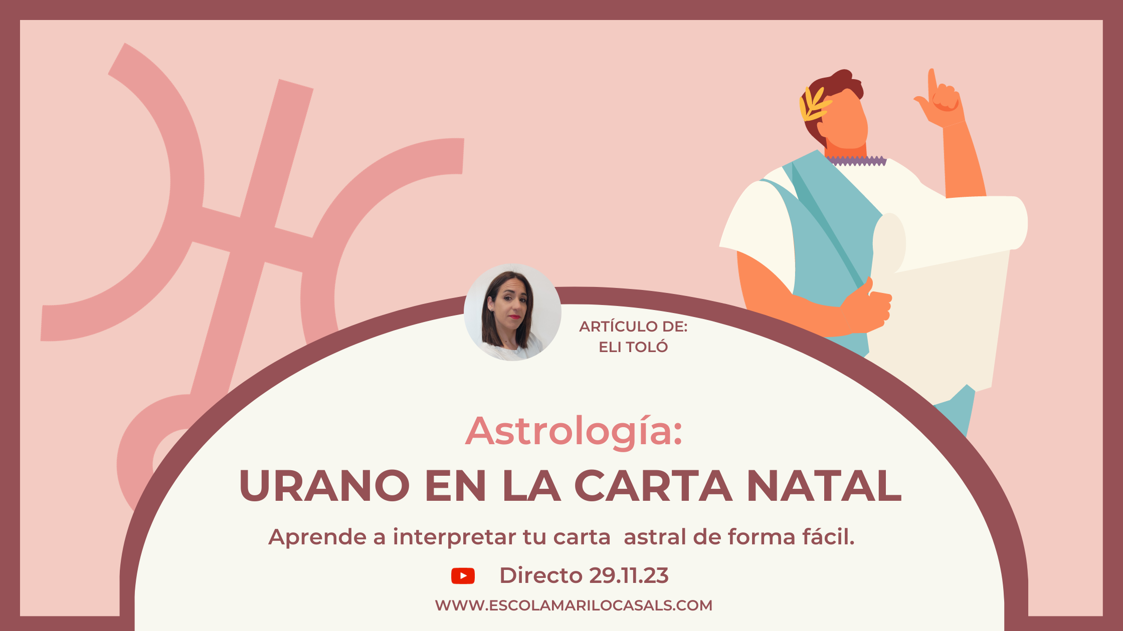 Eli Toló nos explica cómo interpretar a Urano en la carta natal