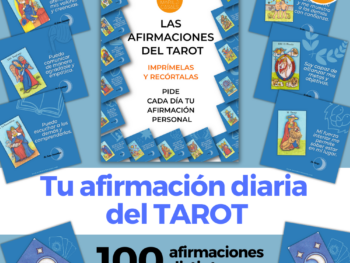 100 afirmaciones del Tarot – Cartas para imprimir y recortar