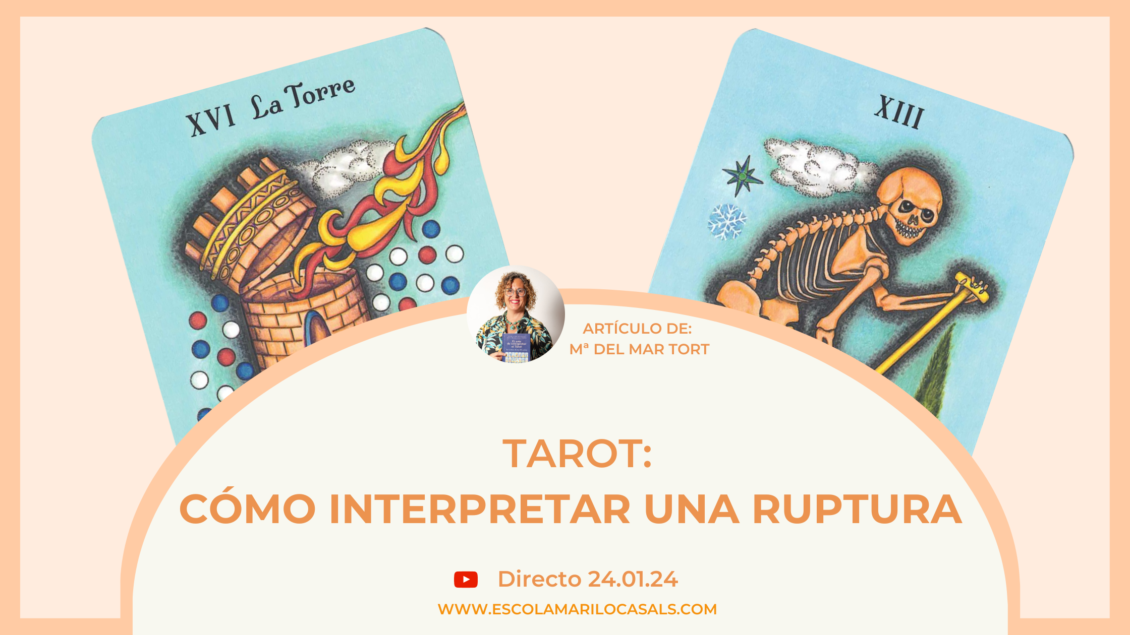 Mª del Mar Tort nos explica cómo interpretar una ruptura en una lectura de Tarot