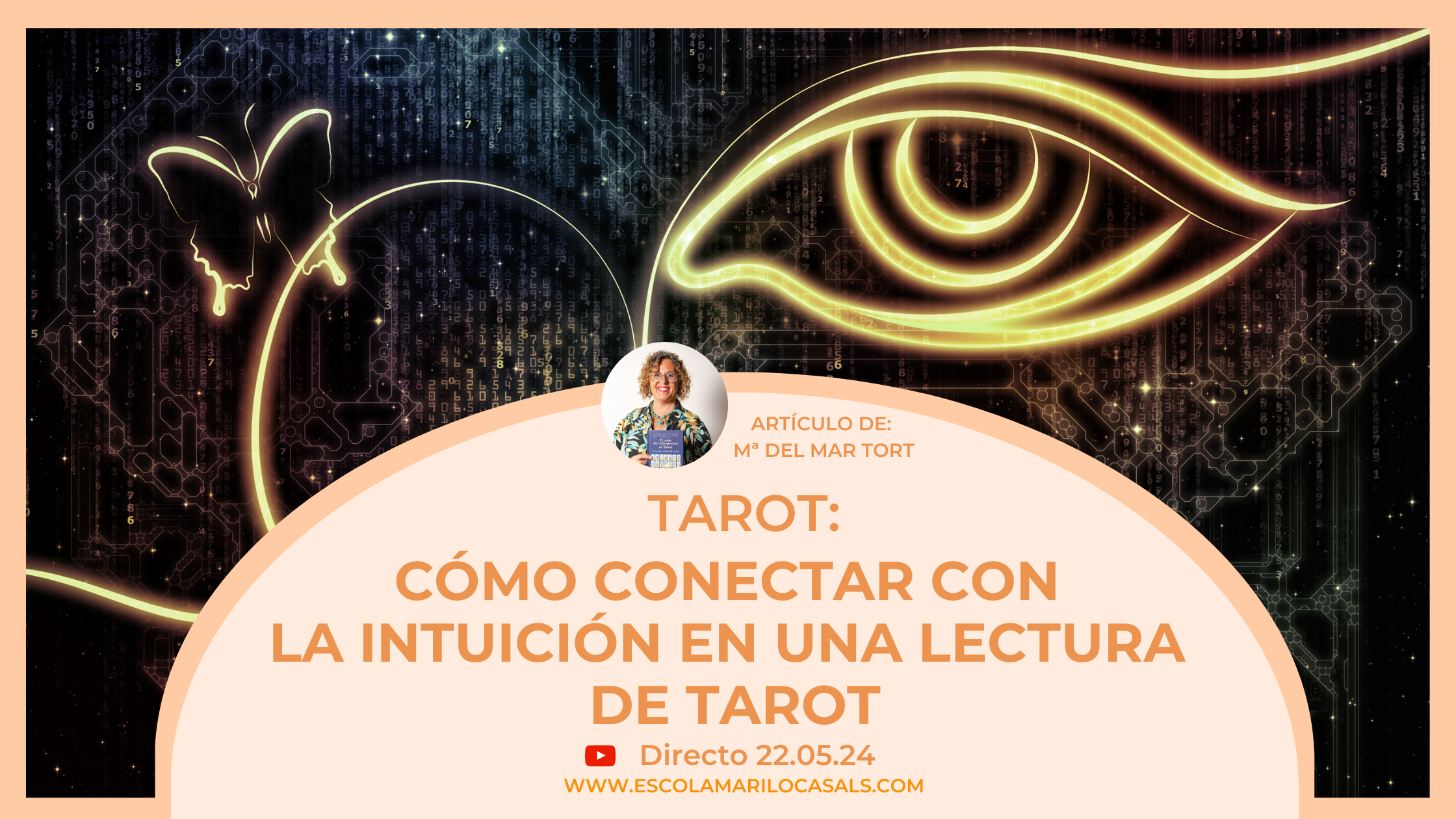 Mª del Mar nos da unos consejos para conectar con la intuición en una lectura de Tarot