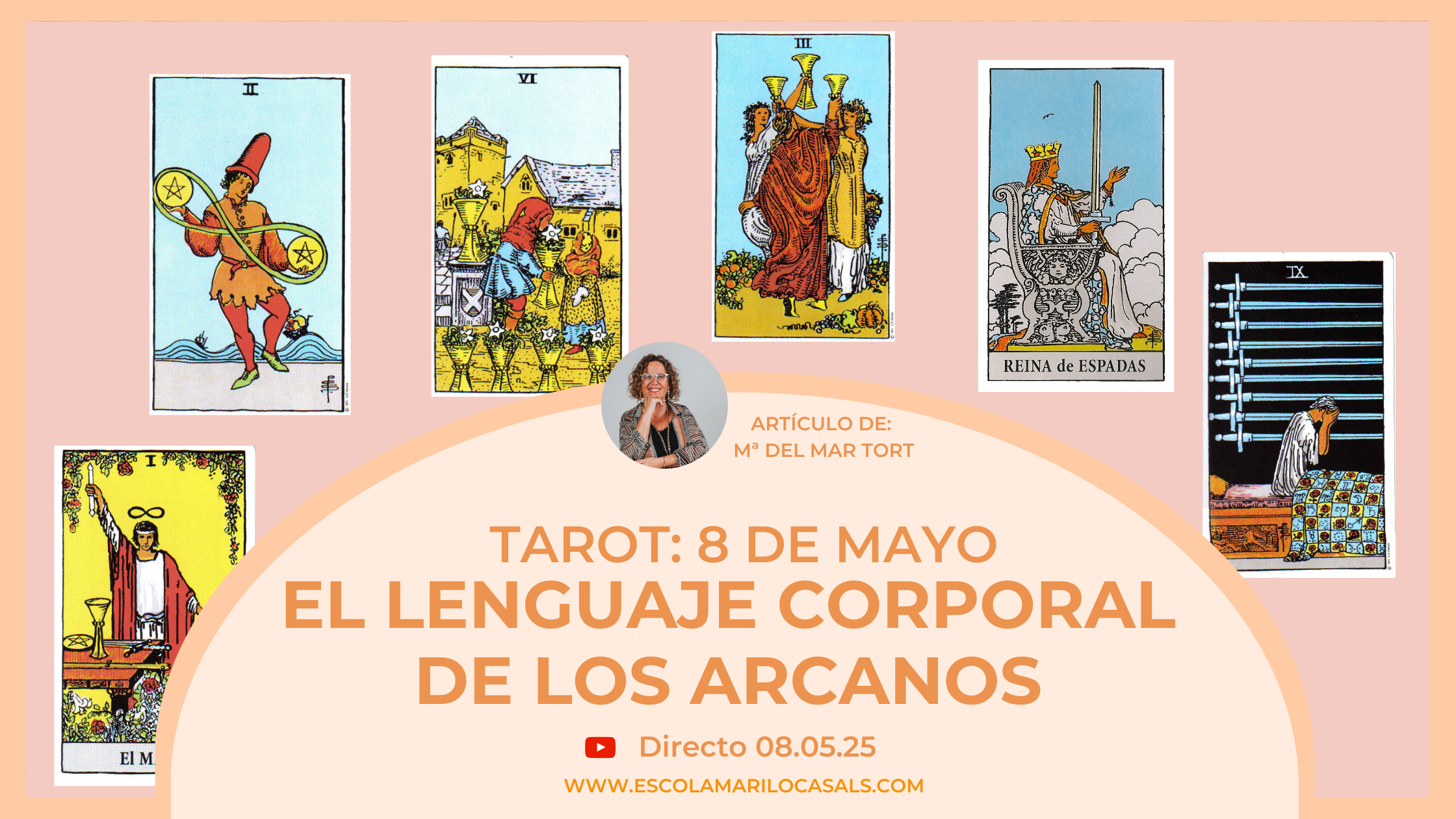 Maria del Mar Tort nos habla sobre el lenguaje corporal de los arcanos.