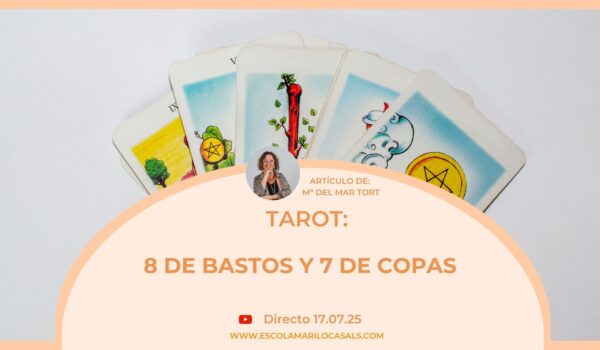 María del Mar Tort nos muestra las diferencias y similitudes del 8 de bastos y 7 de copas.
