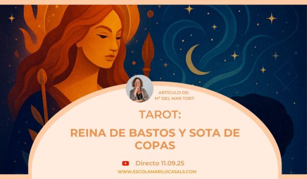 Maria del Mar nos explica la combinación de Reina de bastos y sota de copas.