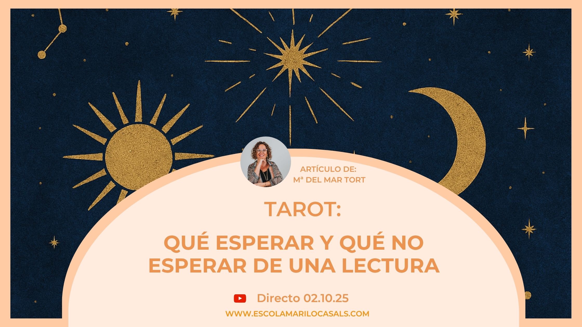 María del Mar Tort nos aclarará qué esperar de una lectura de Tarot.