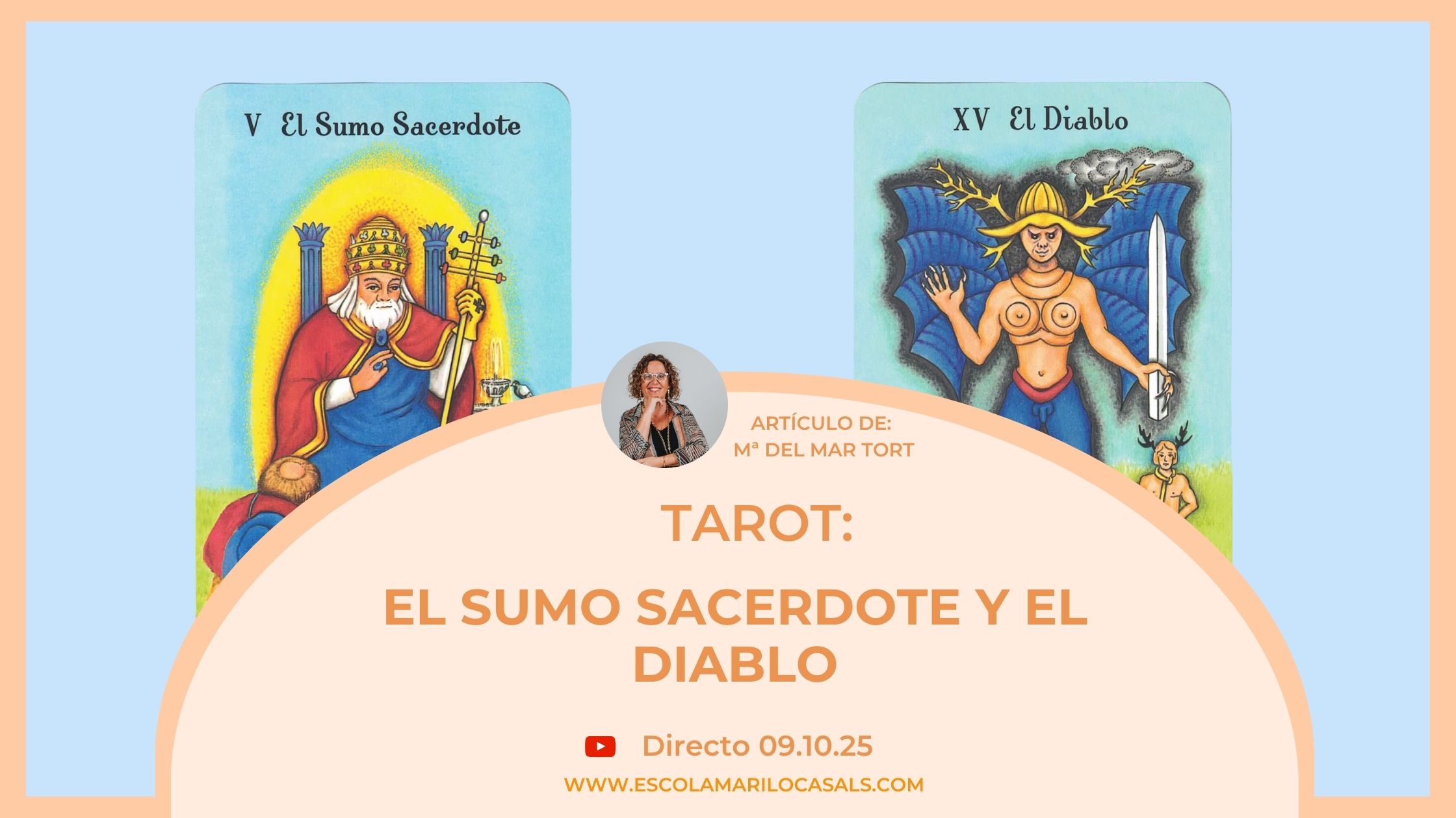 María del Mar Tort explica las diferencias y similitudes de El Sumo Sacerdote y El Diablo.