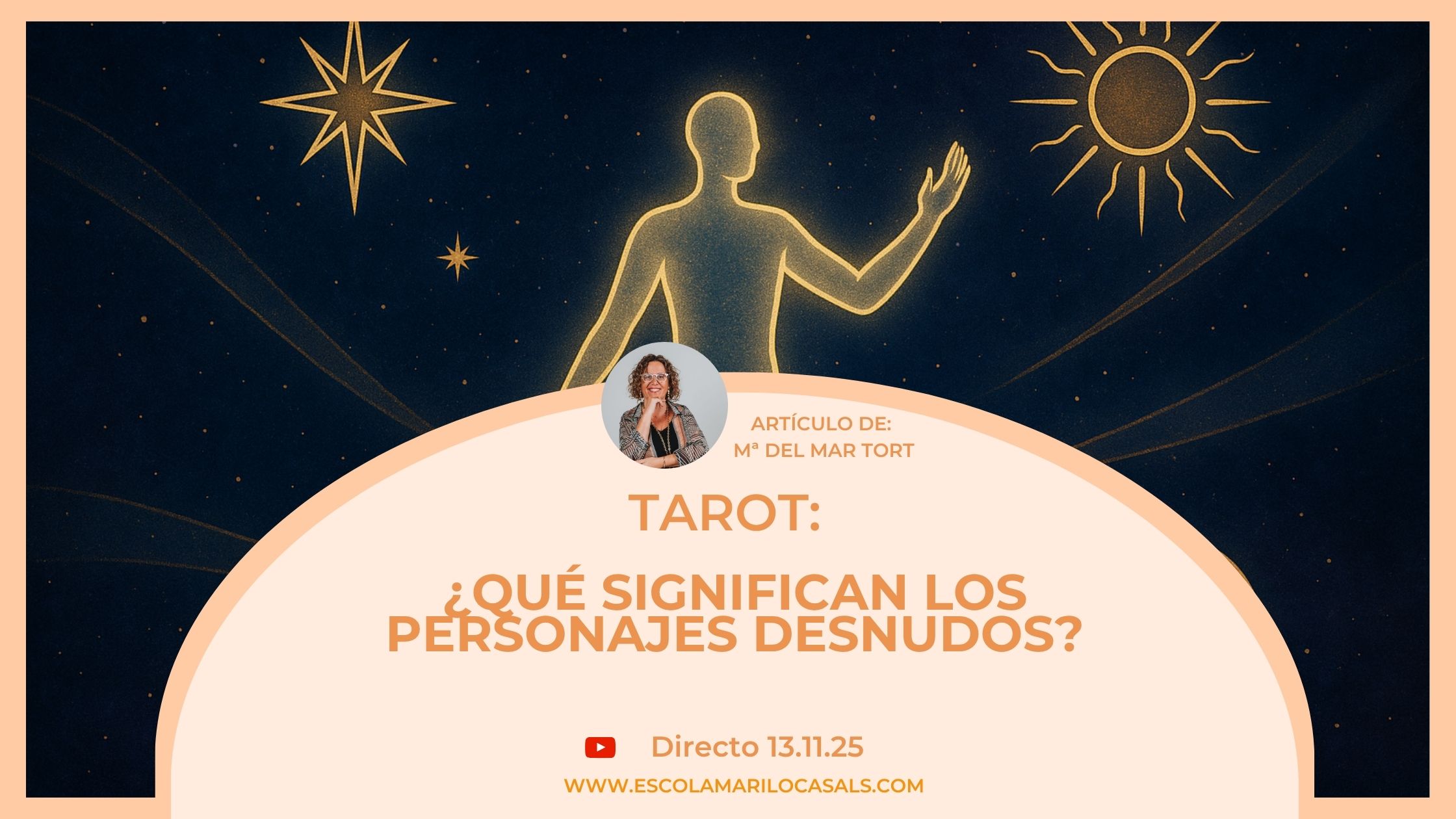 María del Mar Tort nos explica qué simboliza los desnudos en los arcanos y cuáles son.